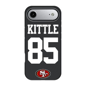 NFL San Francisco 49ers Players Game Tactic Bump Cell Phone Case for Apple iPhone 17 Series - 1 of 4