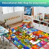 QUOKKA Classroom Rug for Kids - ABC Rugs for Playroom - 60x41" | 78x59" - 2 of 4