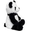 Plush panda bracelet LANSAY Toy Target Zookiez white black 19 cm 