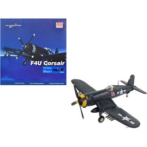 Vought F4U-4 Corsair Aircraft "White 13, VMF-222, Okinawa" (1945) US Marine Corps 1/48 Diecast Model by Hobby Master. - 1 of 4