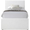 Meridian Furniture,Myles Linen Textured Fabric Twin Trundle Bed - 2 of 4