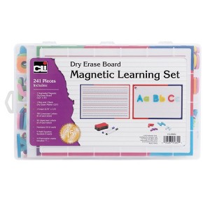 Charles Leonard Magnetic Learning Set, 241 Pieces, Letters