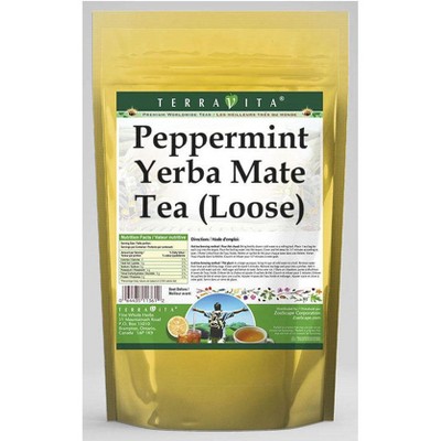 TerraVita Peppermint Yerba Mate Tea (Loose) (8 oz, ZIN: 555961)