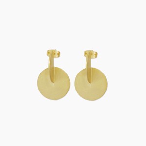 Sanctuary Project by sanctuaire 3D Geo Shape Earrings Gold - 1 of 3