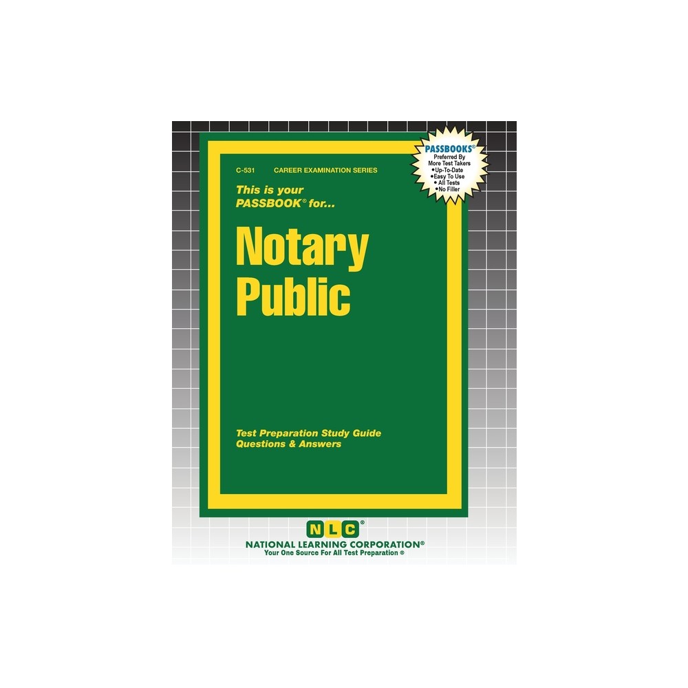 Notary Public - (Paperback)