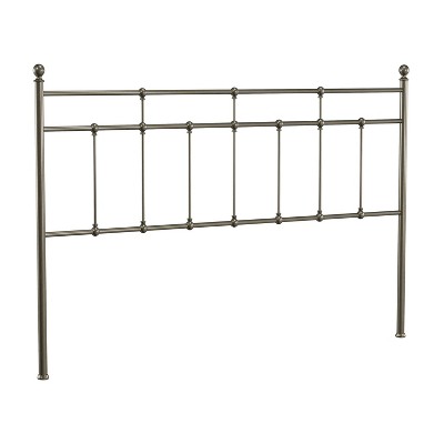 King Providence Metal Headboard Aged Pewter - Hillsdale Furniture