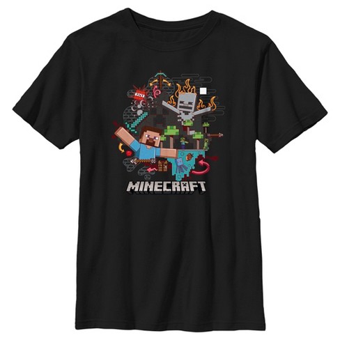 Minecraft t shirt target best sale