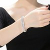 Guili Sterling Silver Cubic Zirconia Elegant Bracelet, Timeless Sophisticated Jewelry Perfect for Enhancing Outfits with Unmatched Beauty - 3 of 3