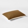 Oblong Boucle Color Blocked Decorative Throw Pillow - Threshold™ - image 3 of 4