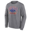 NCAA Boise State Broncos Men's Gray Crew Neck Fleece Sweatshirt - 2 of 3