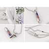 Alilang Patriotic American Flag Pendant Necklace with Red, White, and Blue Crystal Rhinestones - 3 of 4