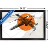 Trends International Star Wars: Mid-century Modern - X-Wing Framed Wall Poster Prints - 3 of 4