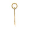Black Bow Jewelry 14k Yellow Gold, Jersey Collection, Small Number 20 Pendant - 2 of 4