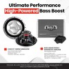 Boss Audio 12" 1400W Car Audio Subwoofer & 1500W Mono Class A/B Amplifier with 8 Gauge Wiring Kit & QPower Single 12" Vented Subwoofer Enclosure Box - 3 of 4