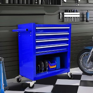 NicBex 4-Drawer Rolling Tool Chest Mobile Tool Cart with Wheels and Storage Cabinet for Garage and Warehouse - 1 of 4
