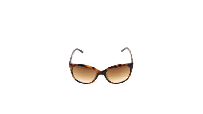 Women&#39;s Tortoise Shell Print Glossy Plastic Cateye Sunglasses - Universal Thread&#8482; Brown, 2 of 7, play video