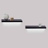 AZL1 Life Concept Decorative Bookshelf Wall Floating Shelves Decor Storage Shelf Wall Mounted Shelf Storage Hanging Shelf, Black, 18.11"*3.94"*1.18" - 3 of 4