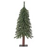 Haute Décor 3' Pre-lit Mountain Fir Mini Artificial Christmas Tree with White LED Lights - 2 of 4