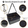 GOOPAWS Pet Travel Safety Booster Dog Car Seat with Seat Belt, 16'' - 3 of 4