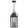 Manning 3-Light Western Bronze Outdoor Hanging Lantern - 4 of 4