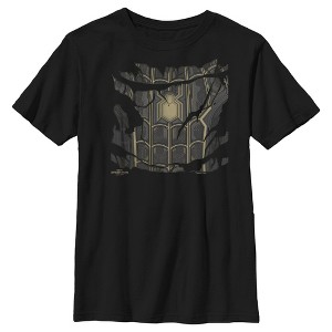 Boy's Marvel Spider-Man: No Way Home Ripped Black Suit T-Shirt - 1 of 4