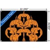 Trends International Episodic Drawing - Pumpkin Cat Unframed Wall Poster Prints - 3 of 4