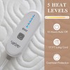 King Heated Mattress Pad - Breathable Air Layer Electric Mattress Pad Cover, 78"x80" - 4 of 4