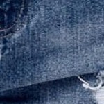 medium blue distressed