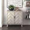 Friedman Bar Cabinet with Wine Storage Gray - Finch - 2 of 4