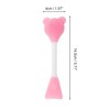 Unique Bargains Smooth Fan-shaped Facial Mask Brush 2 Pcs - 4 of 4