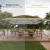 12x12ft Instant Outdoor Shade Tent – Adjustable Height Folding Gazebo Shelter, Heavy Duty Portable Canopy for Camping, Backyard, and Events - 3 of 4