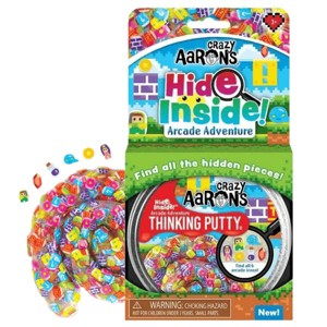 Crazy Aaron's Arcade Adventure - Full Size 4" Thinking Putty Tin - 1 of 1