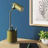 Task Table Lamp with Nightlight Green - Room Essentials™ - 3 of 4