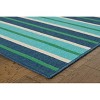 Oriental Weavers Meridian 9652F Blue/ Green Indoor/Outdoor Area Rug - 1'10" x 2'10" - 4 of 4