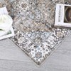 Area Rug Machine Washable Rug Vintage Medallion Indoor Accent Rug Traditional Floral Print Rug for Living Room Bedroom - 4 of 4