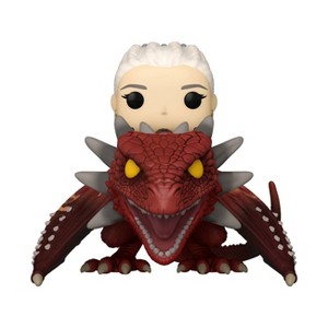 Funko POP! Rides Deluxe: House of The Dragon Rhaenys Targaryen with Meleys Vinyl Figure - 1 of 3