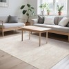 COZONY Large Area Rug, Machine Washable Non-Slip Low Pile Modern Solid Color Floor Carpet for Living Room, Bedroom, Office - 2 of 4