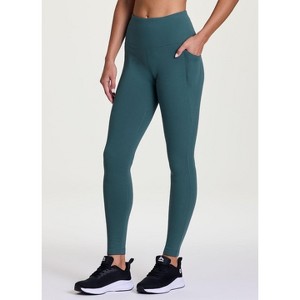 Avalanche Outdoor Mogul 2.0 Fleece Lined Leggings High Waisted Waistband and Side Pockets - 1 of 4