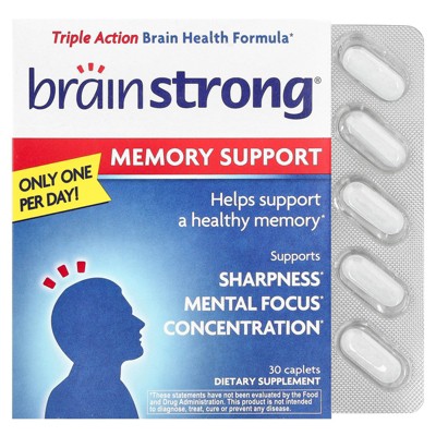 BrainStrong Memory Support, 30 Caplets