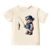 The Juniper Shop Teddy Bear Fisherman Toddler Short Sleeve Tee - 3 of 4