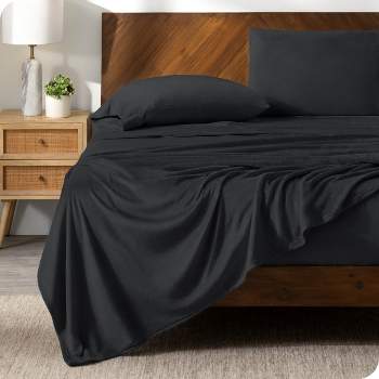 Bare Home Polar Fleece Bed Blanket (Twin/Twin XL, Black)