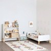 Muse Kids' Bookshelf White - dadada baby: Baby Bookcase, 3 Shelves, MDF Frame, Kids Room Storage, 38.19" H, 40.55" W - 4 of 4