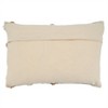Saro Lifestyle Printed + Embroidered Pillow - Down Filled, 16"x24" Oblong, Multi - 2 of 3