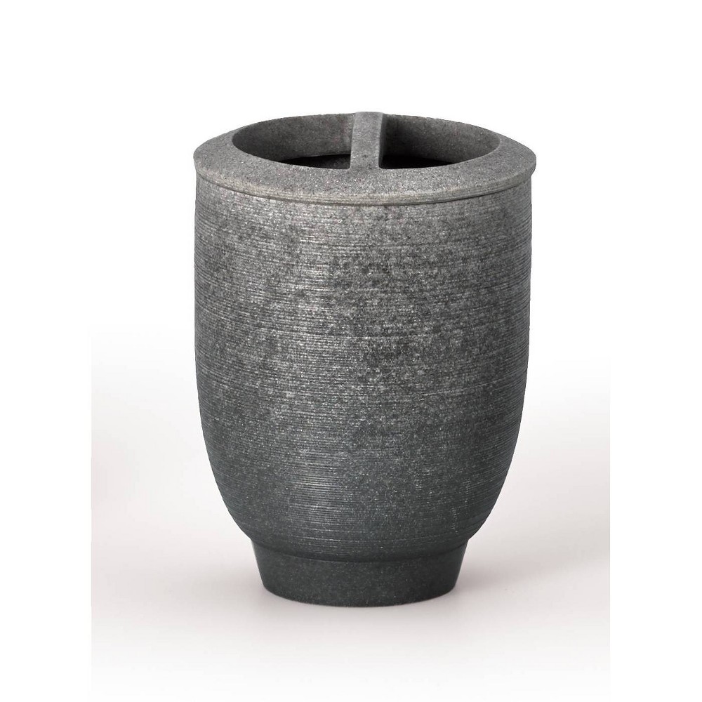 Greystone Toothbrush Holder Gray - Moda at Home