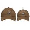 Men's Peanuts Baseball Hat - Brown 2pc - 3 of 4