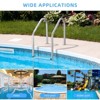 Stainless Steel Swimming Pool Ladder Steps Inground Pool Ladder Heavy Duty Non-Slip Ladder, Easy Assembly Sturdy - 2 of 4