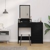 Clihome Modern LED Vanity Desk, Luxurious Dressing Table with Mirror and Smart Storage Solution - 3 of 4