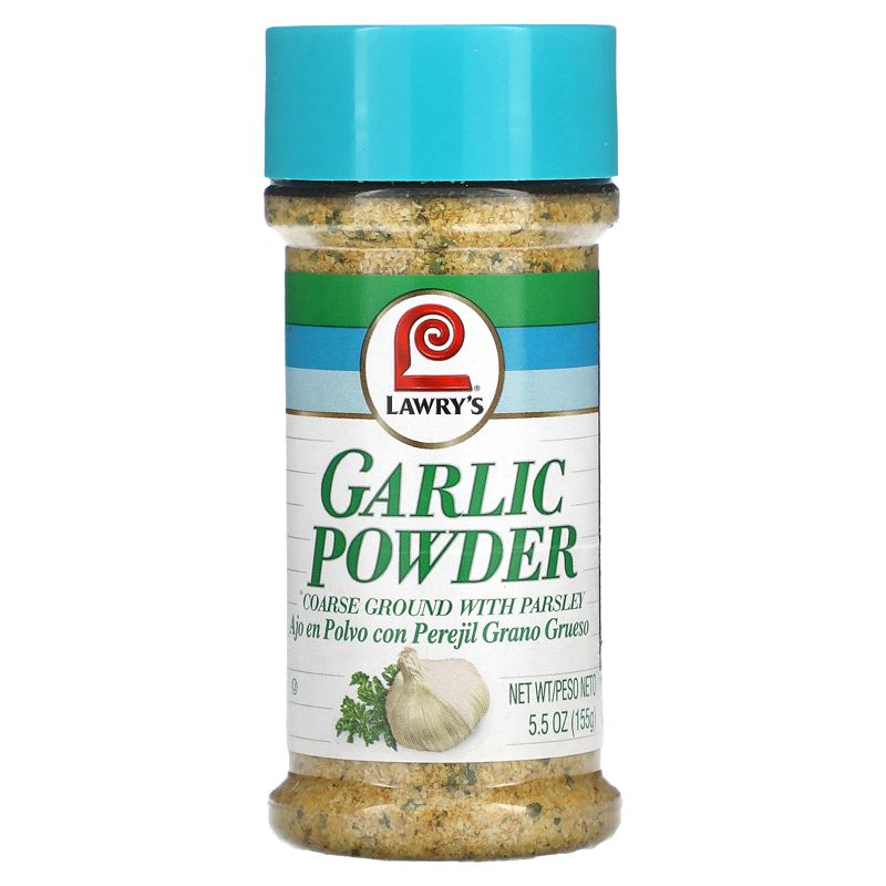 Lawry's Garlic Powder, Coarse Ground With Parsley, 5.5 oz (155 g), 1 of 3