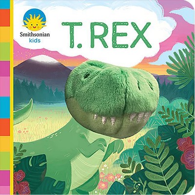 T.Rex (Spanish Language Edition) - (Finger Puppet Board Book Smithsonian Kids) by  Jaye Garnett (Board Book)