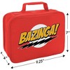 The Big Bang Theory Sheldon Bazinga Insulated Soft Sided Lunch Box - 2 of 4